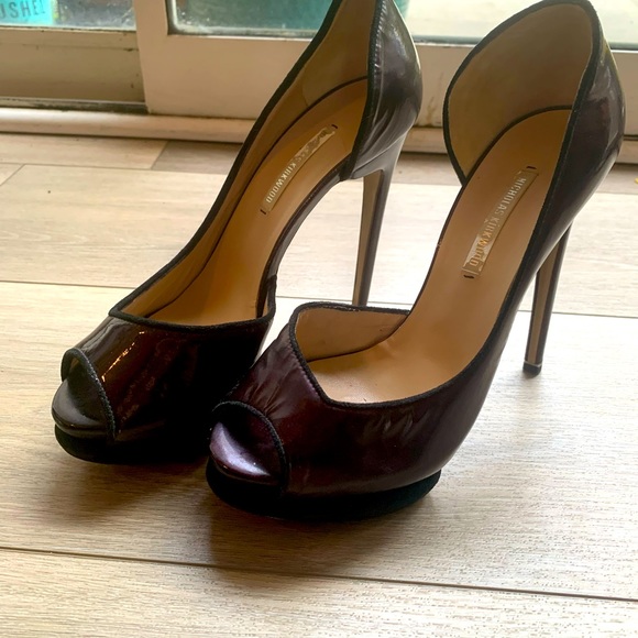 Nicholas Kirkwood Purple Heels - Picture 1 of 2